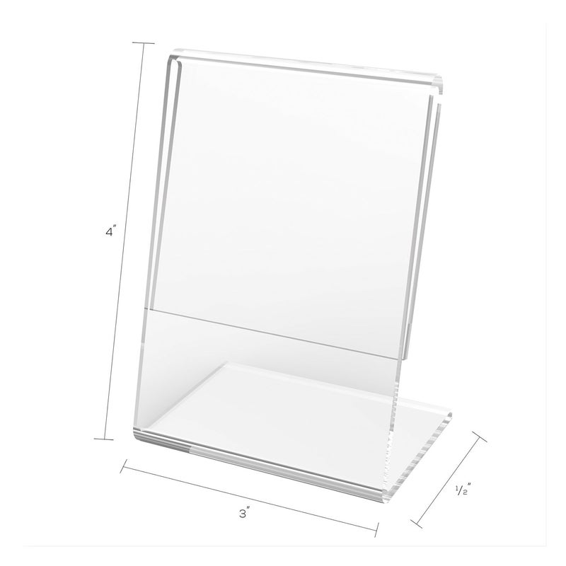 Deflecto Deflect-O Mini Tabletop Sign Holder (DEF20006) - Image 3